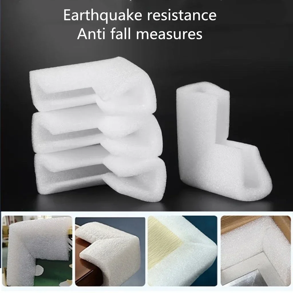 100pcs Pearl Cotton Corner Protector Picture Frame Mirror Earthquake Resistance Collision Avoidance Transport Protective Corner