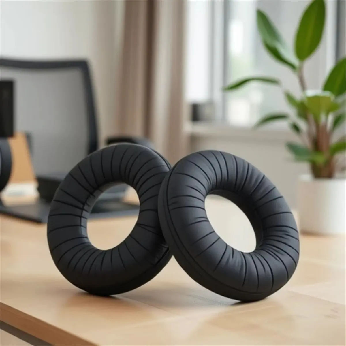 Suitable Replacement Earpads for Sony MDR NC8 / MDR-NC8 Headphones Enhanced Sound Isolation Easy Installation Perfect Fit Black