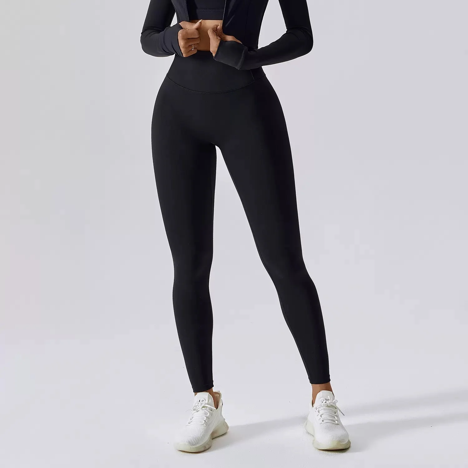 A logo Yoga Leggings Women Fitness Leggings Running Cycling Pants Breathable Sports Leggings High Waist Workout Gym Clothing