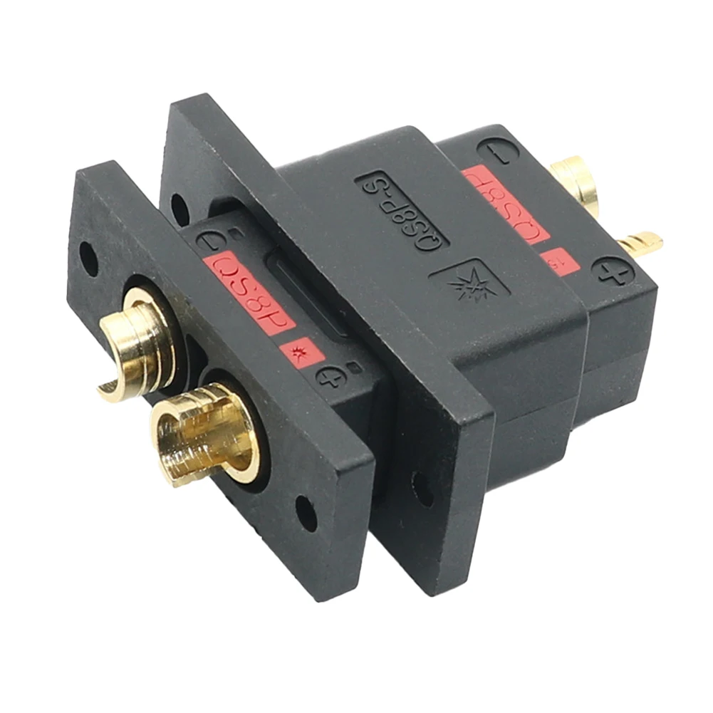 QS8P-S High Current Power Plu-g Fireproof Flower Charging Lock Board Power Plu-g 130-180A Male And Female Battery Connectors