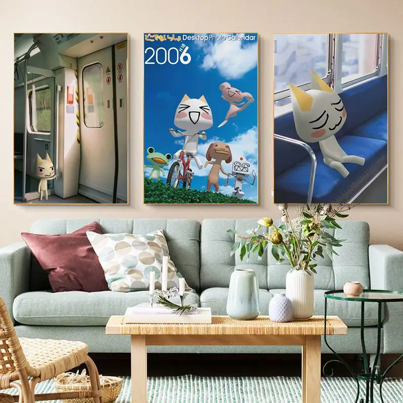 

Inoue Toro Classic Movie Posters Vintage Room Bar Cafe Decor Decor Art Wall Stickers