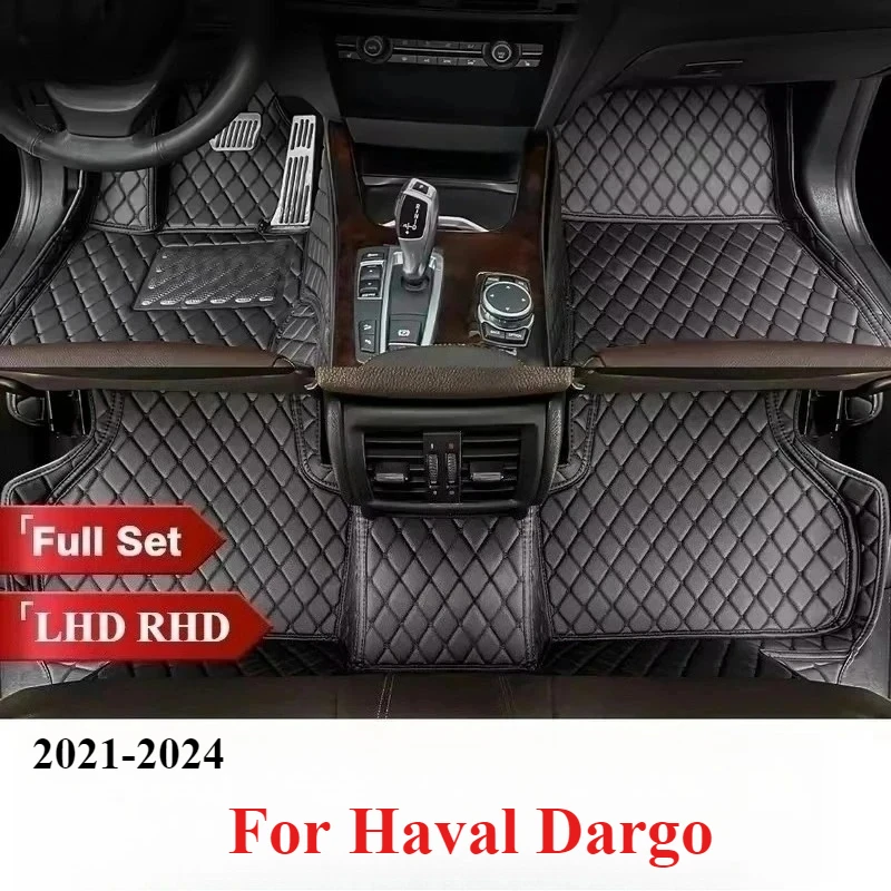 

Custom Car Floor Mats For Haval Dargo 2021 2022 2023 2024 Carpets Styling Interior Accessories Auto Parts Waterproof Covers Rugs