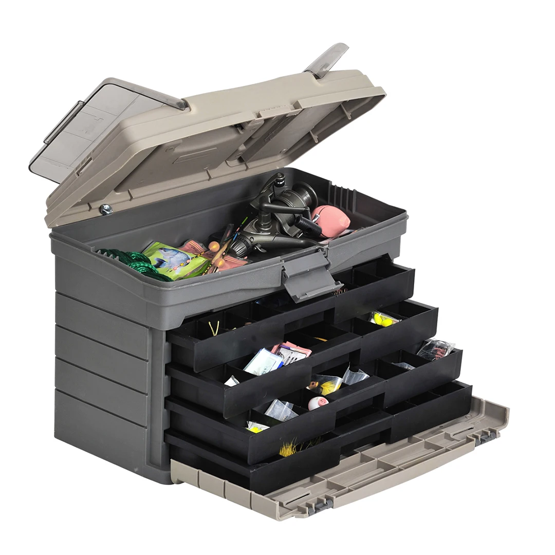 Manufacturer Time-limited Promotion Multi-Functional 435x235x300mm 11-Inch Tool Chest Tool Plastic Case With 4 Parts Box Inside