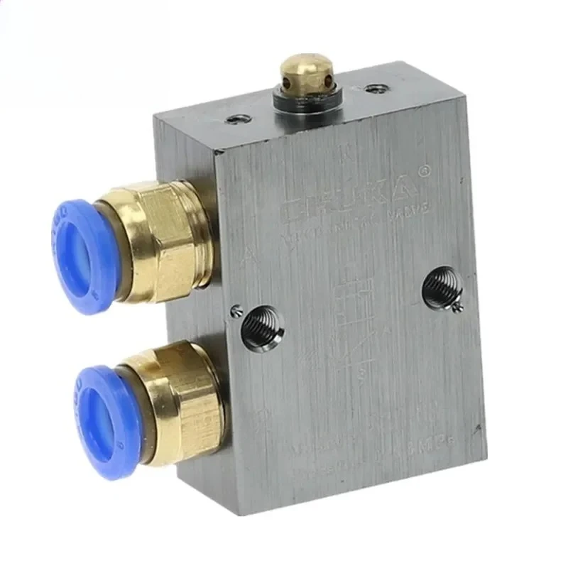 

S3B-08 1/4"BSP Female thread 2 Position 3 Way Direct Acting Pneumatic Mechanical Valve