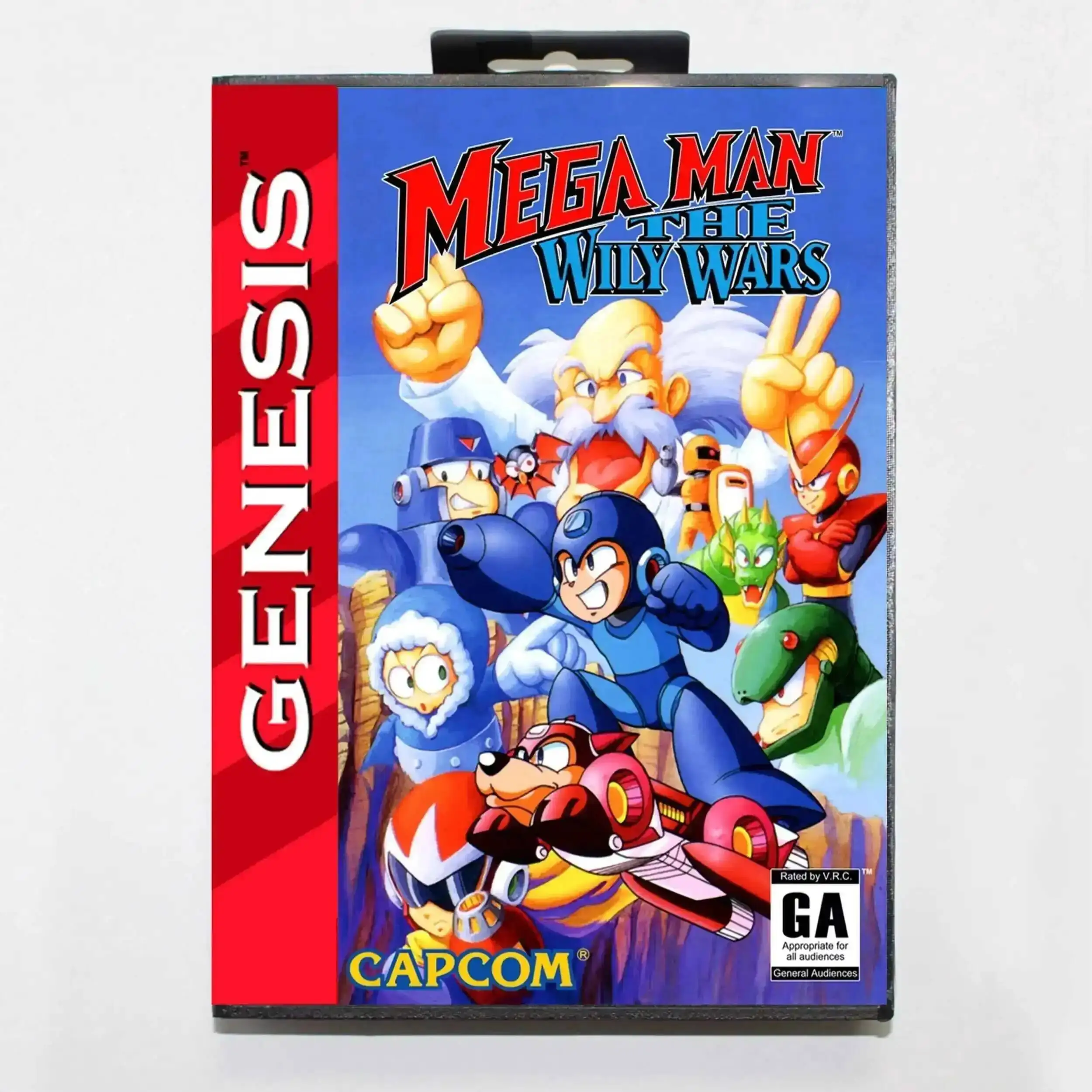 Cartucho de Jogo MegaMan THE WILY WARS MD 16 Bit USA para Sega Megadrive Genesis