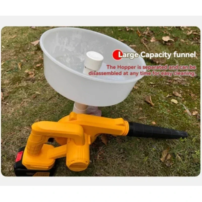 New Electric Dry Powder Duster Farm Cattle, Sheep, Pig Farm Chicken House Disinfection Machine Lithium Battery Lime Powder Duste