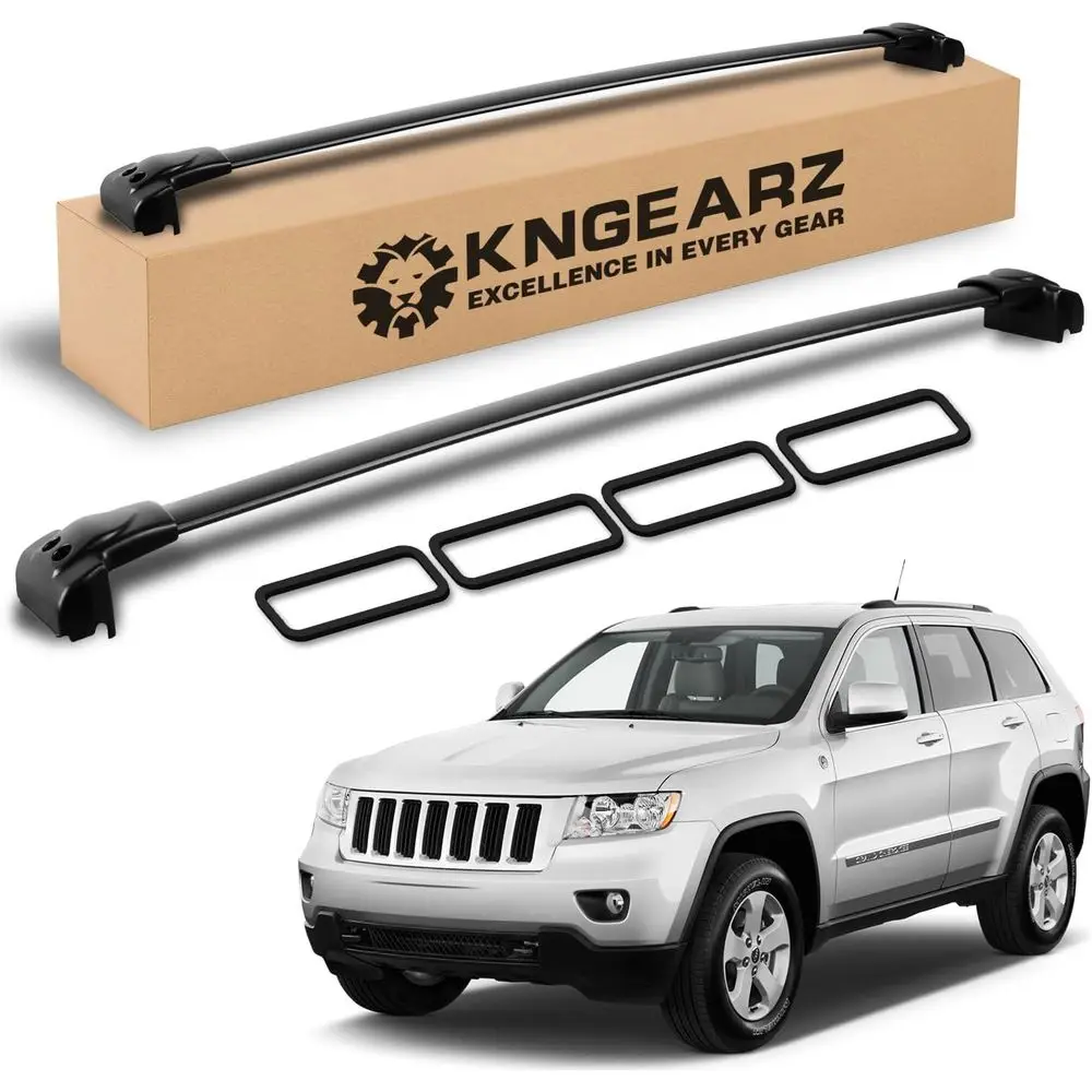 

260lb Side Rails Roof Rack Cross Bars Fit for 2011-2021 Grand Cherokee,Side Rails Heavy Duty Aluminum Roof Rack Rail Crossbars C