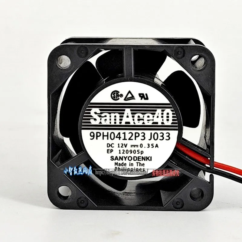 

ORIGINAL 9PH0412P3J033 12V 0.35A 4028 40*40*28mm NEW COOLING FAN RADIATOR