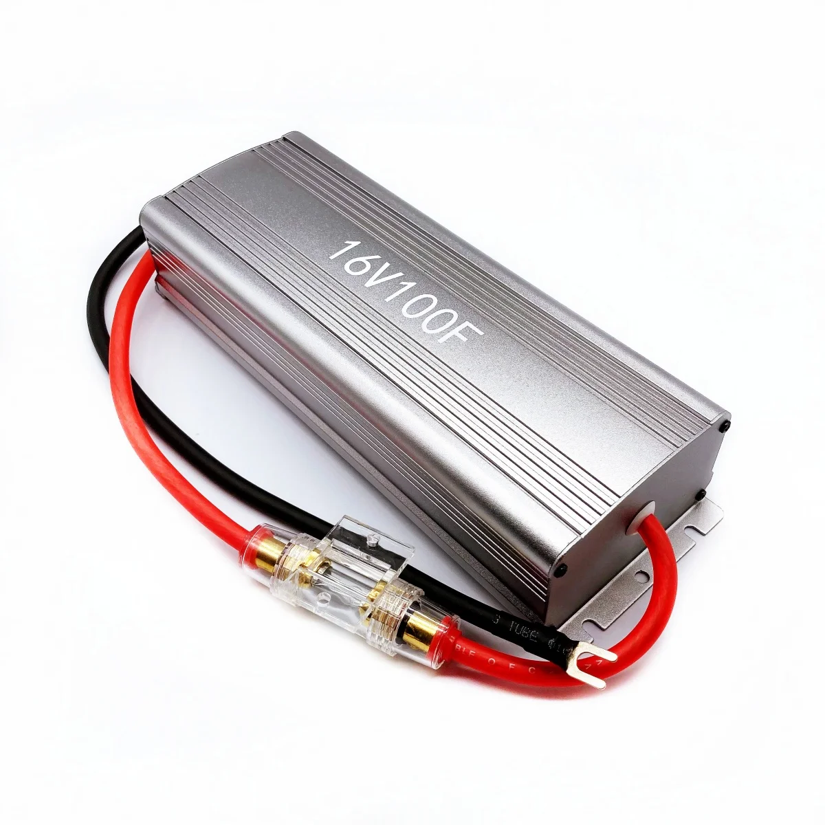 16V100F Maxwell super farad capacitor has high power density of automobile battery and long service life at high temperature.