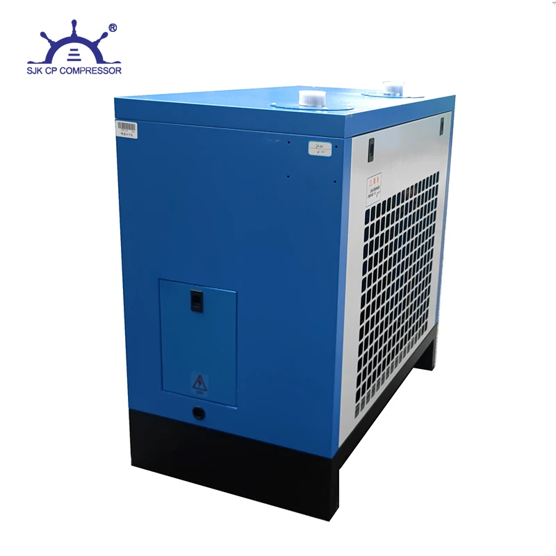 High-Pressure Refrigerated Air Dryer Freeze Type Dew Point 2-10 1.0MPa Working Pressure Screw Piston Compressors Metal Sanjian