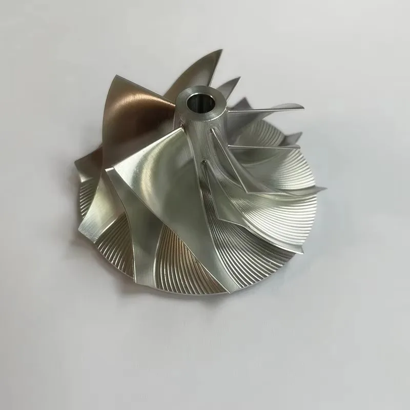 

TD05H 18G 50.39/68.01mm 5+5 Blades High Performance High Blade Height Turbo Billet Compressor Wheel for 49378-01520