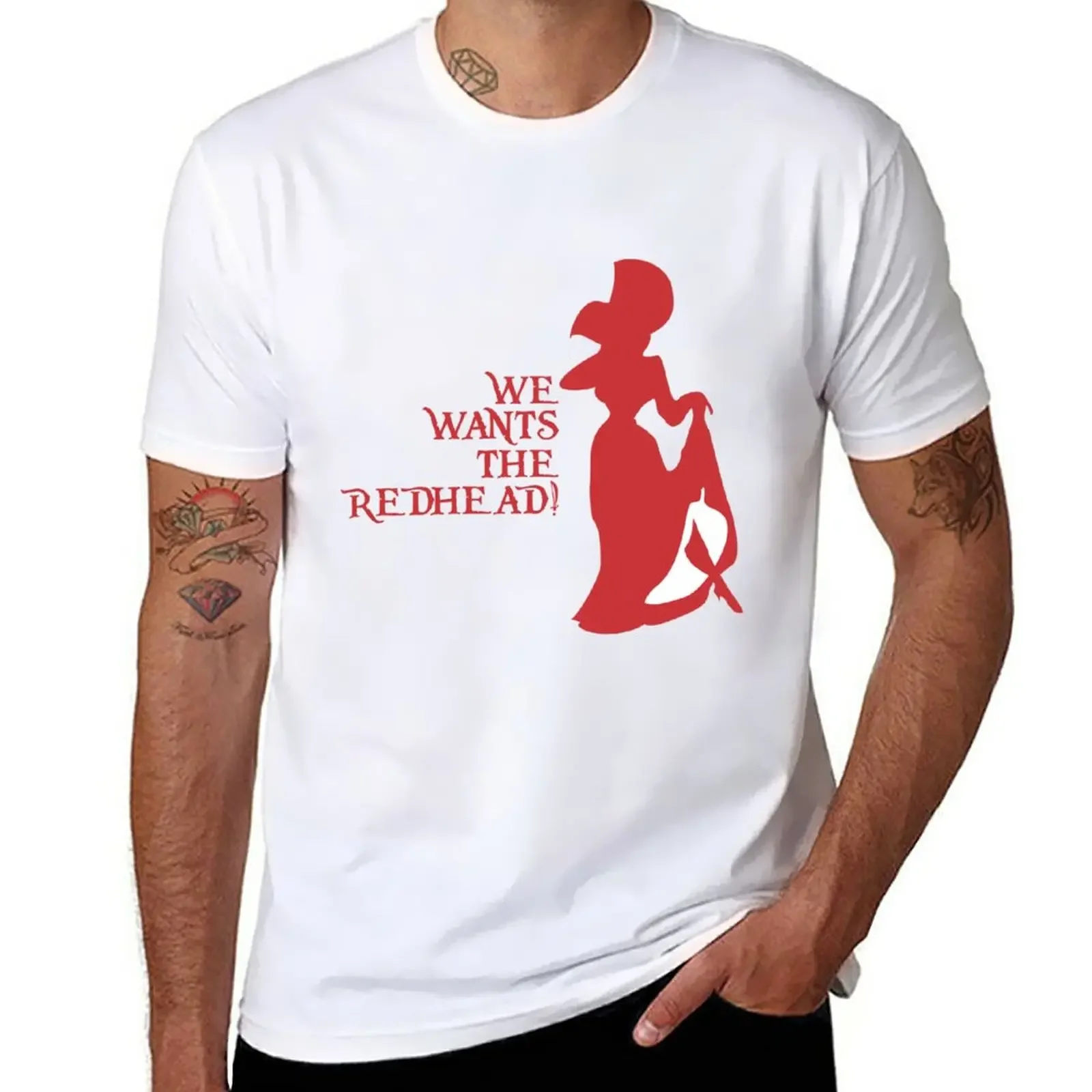 We Wants the Redhead! T-Shirt plus sizes summer tops t shirts for men