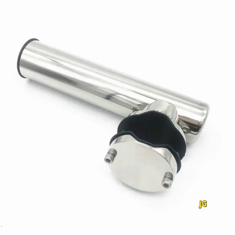 

6X Marine Hardware Stainless Steel Marine Boat Fishing Rod Holder Rack Support For Rail 19-25Mm Boat Seat Boats Parts