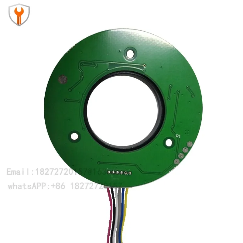Hollow Magnetic Ring Encoder Large Aperture Single Turn Absolute 14-bit RS485 Communication Interface High Precision Multi-Speci