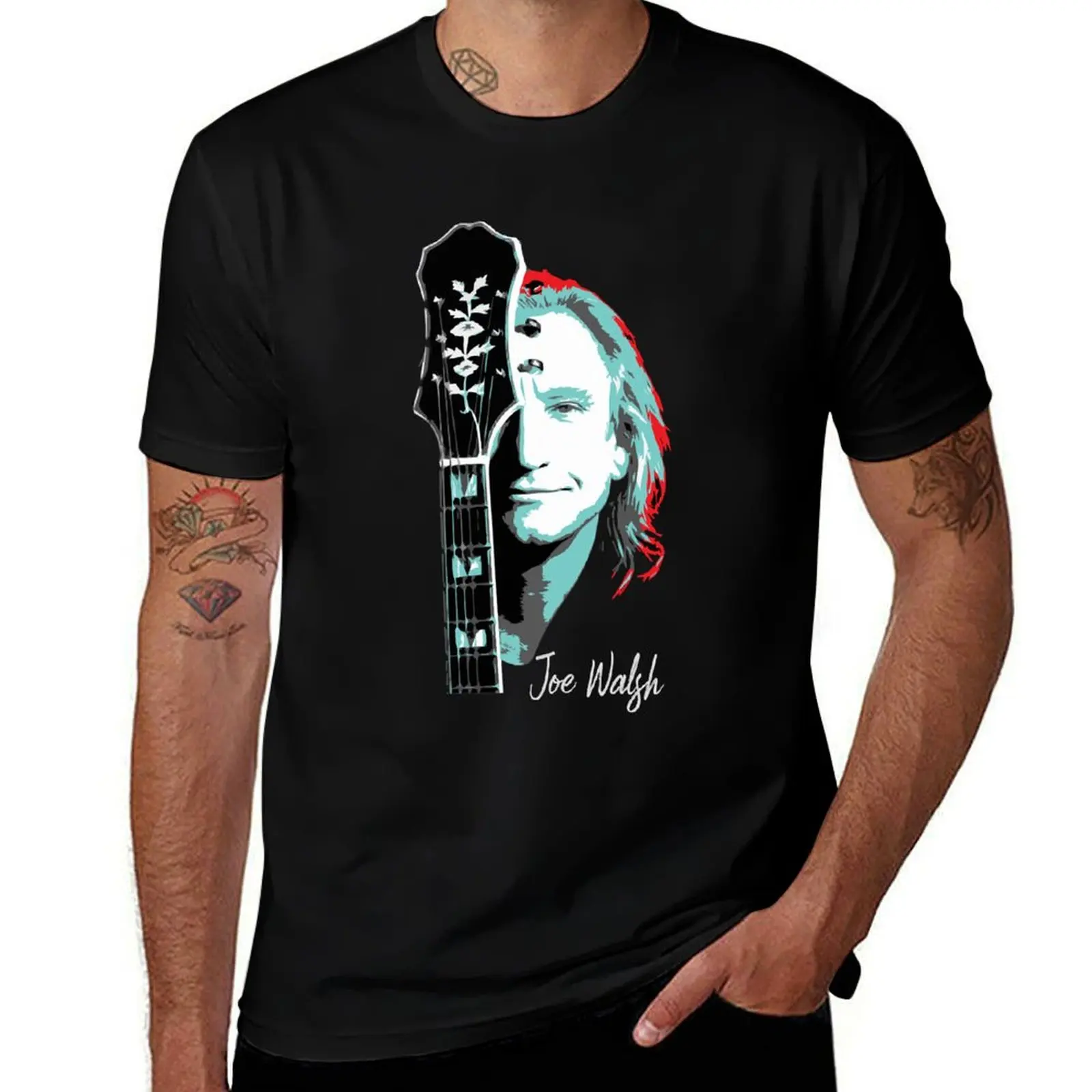 Joe Walsh T-Shirt t shirt men 100% cotton luxury brand T-Shirt