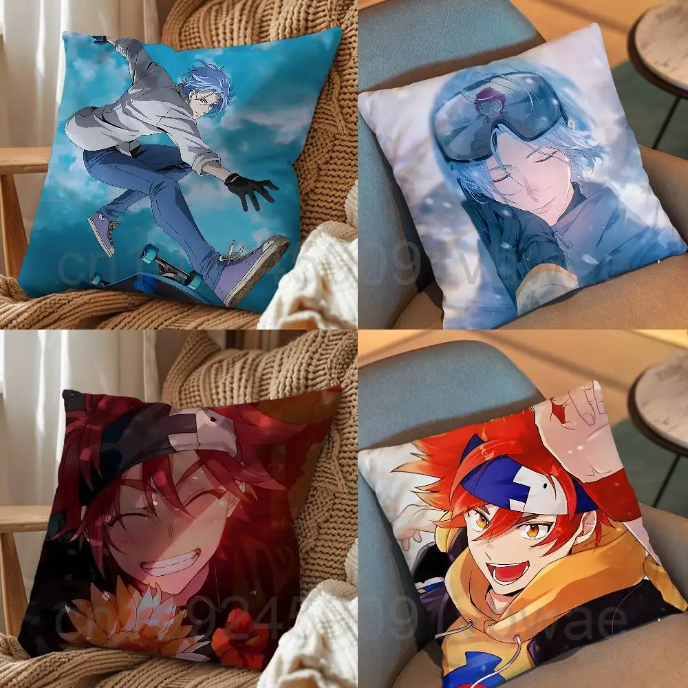 Langa Hasegawa Reki Kyan SK8 The Infinity room decor para regalar pillow cover living room sofa cushion cover bedroom