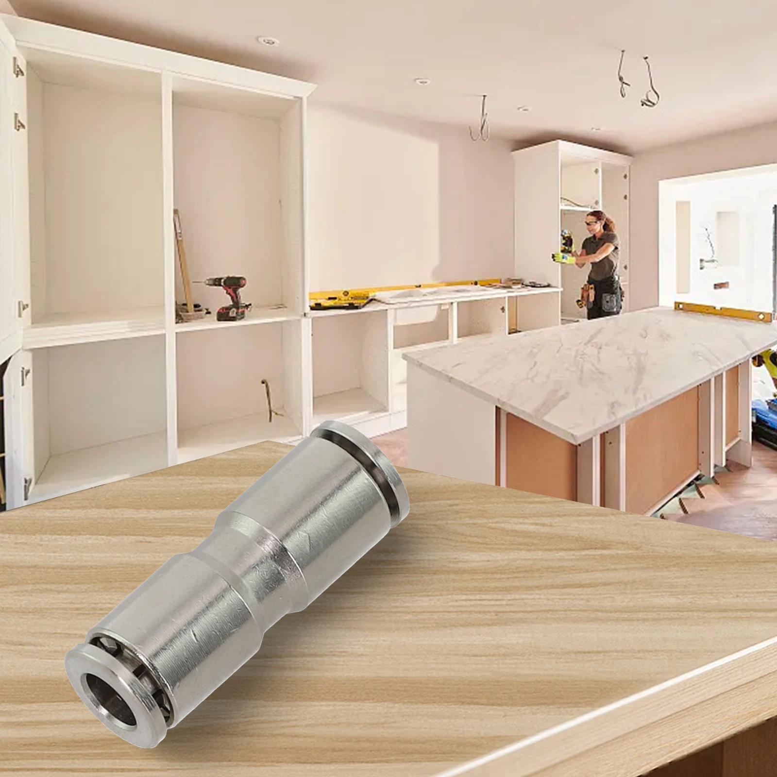 ホース接続チューブ継手 1個入り。PU4-PU12対応。シル - Home Improvement Youtube のレビューと価格