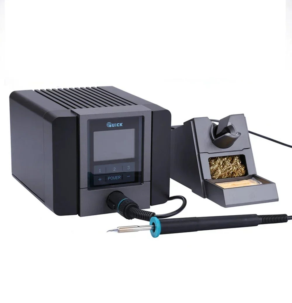 2026/Hot-selling/QUICK 861DW Automatic Smd Lead-free Bga Hot Air Rework Station with Big Power 1000w view 2