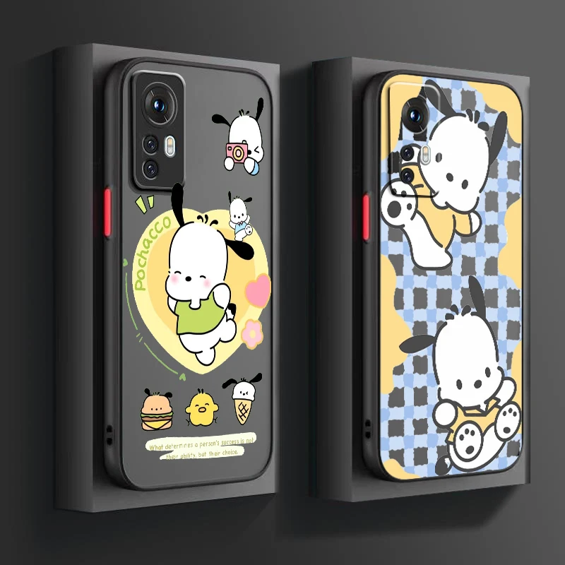 Sanrio Pacha Hund niedlichen Cartoon gefrostet durchscheinend für Xiaomi Mi 13 12 12t 11t 11 11i 10t 10 9t Pro Lite Ultra 5g TPU Handy hülle