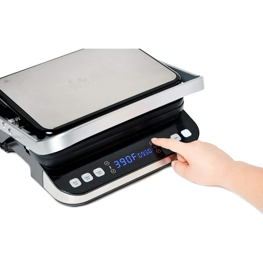 Hot sales 6-in-1 Digital Indoor Grill, Griddle, with Deluxe Accessory Kit