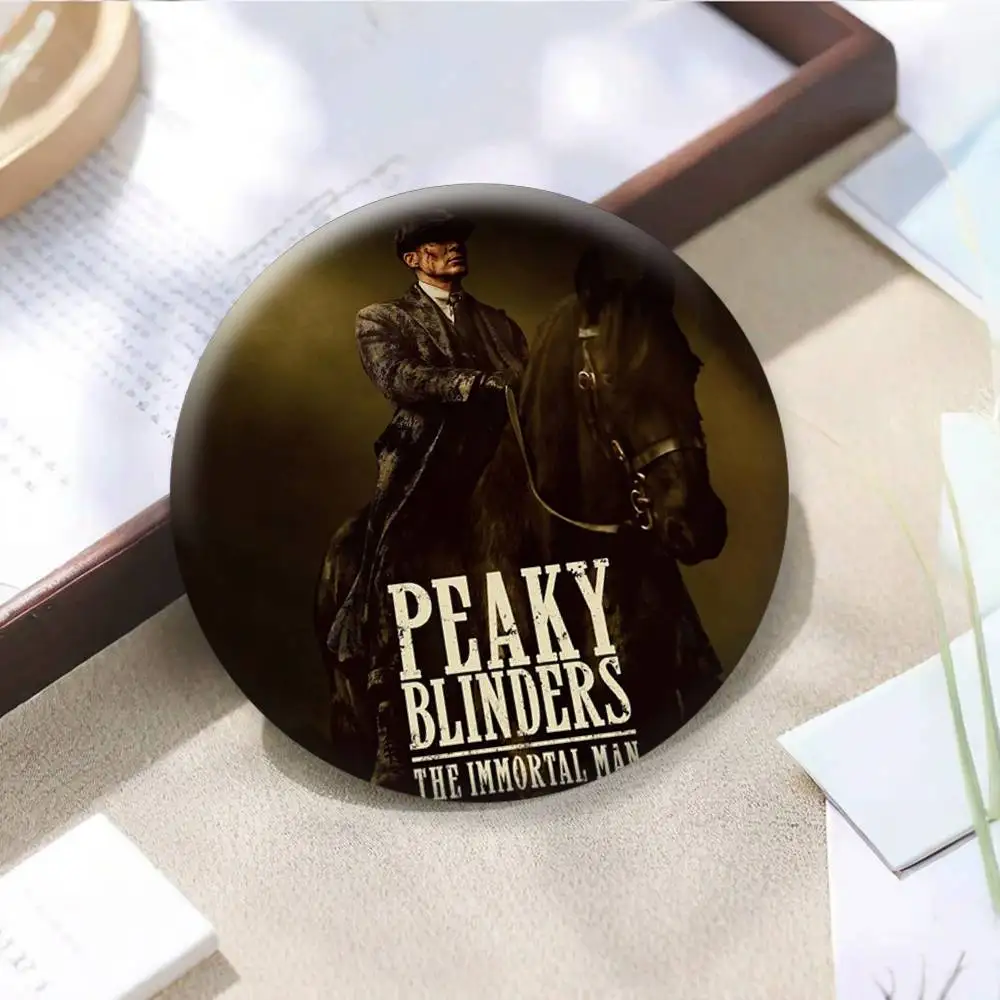 Moive P-Peaky Blinders The Immortal Man Button Pins Backpack Clothing Decor Brooch Badge Jewelry Gifts for Kids