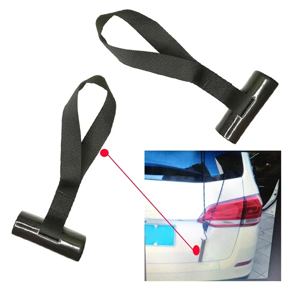 2 Pcs Under Hood Quick Loop Kayak Canoe Boat Tie Down Anchor Point Straps Black Water Sports Kayaking Canoeing Rafting