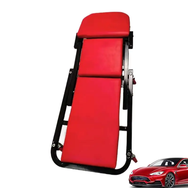 Auto Creeper For Under Car 6 Wheels Garage Creeper Under Car Auto Creeper Adjustable Roller Garage Chair Foldable Auto Repair