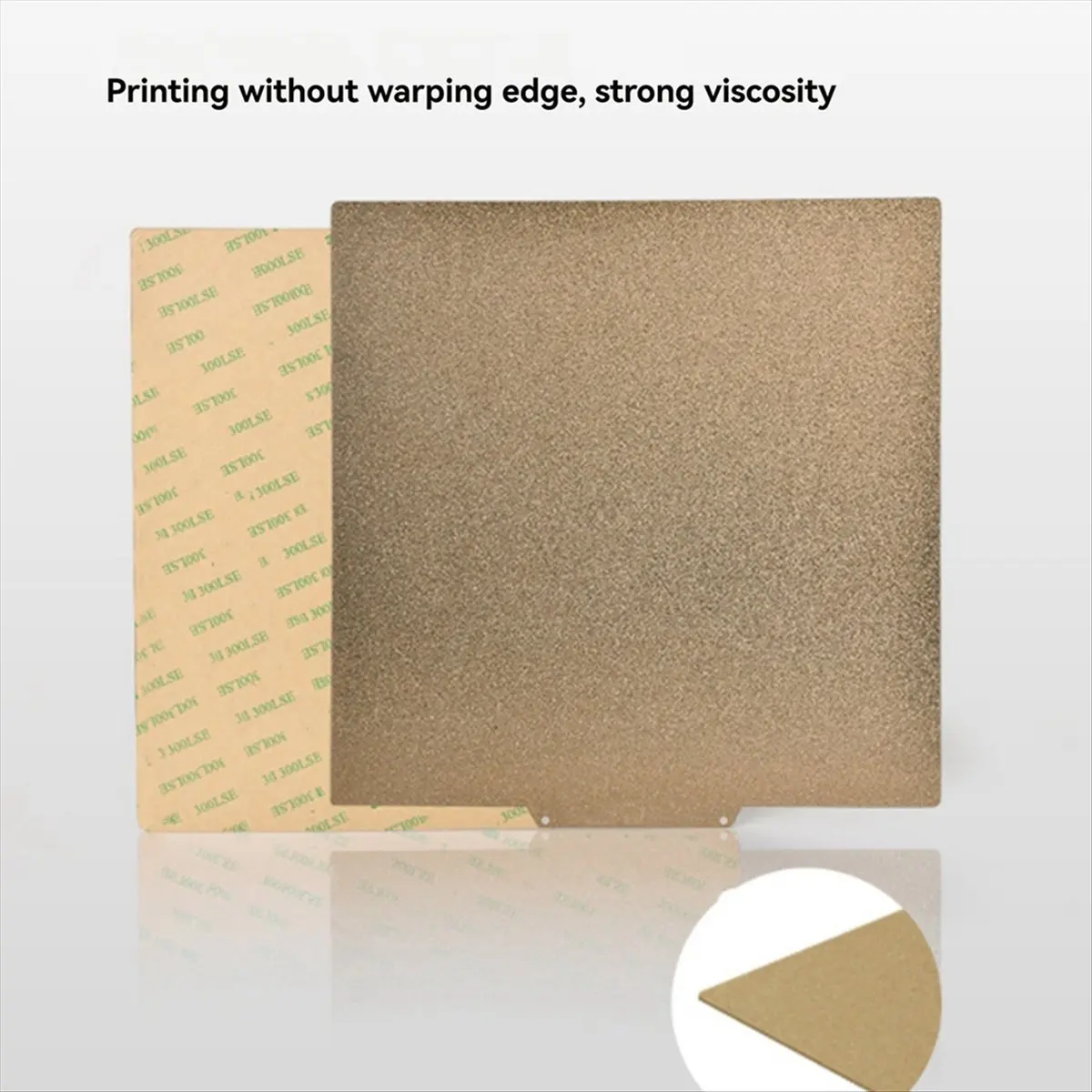 (B63C) 3D Printer Flexible Steel PEI Sheet 230x230mm Magnetic Steel Film Hot Bed Platform for Artillery Genius Pro