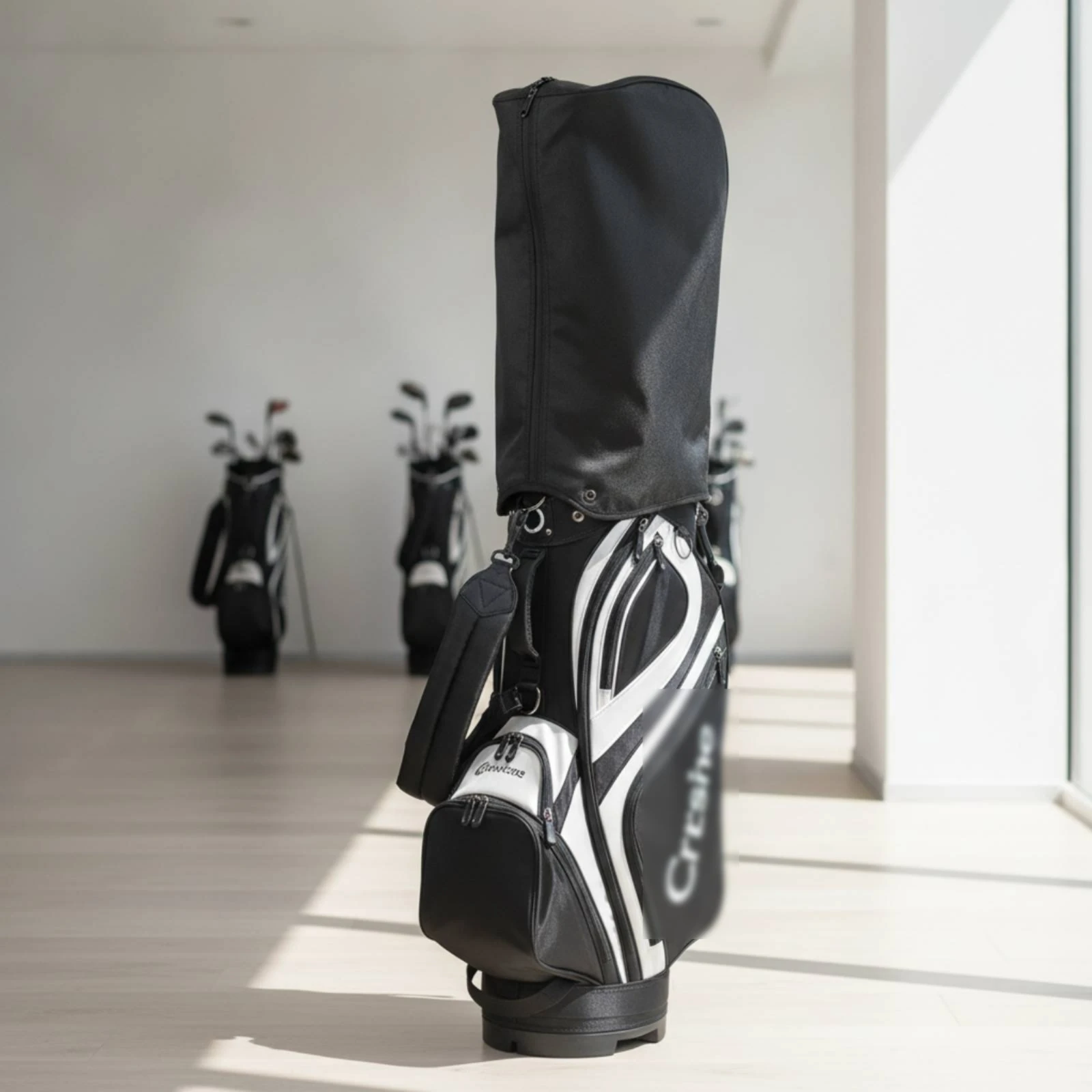 Golf Bag Rain Cover Waterproof Dustproof Protector Sleeve Portable Golf Club Bag Shield for Golf Sports Accessory