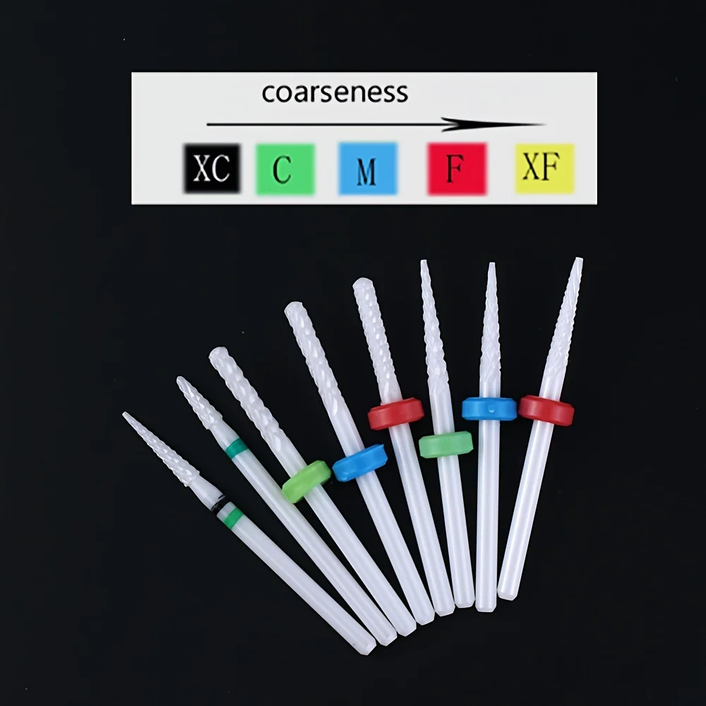 1 pz fresa in ceramica punte da trapano per unghie trapani elettrici per manicure pedicure punte per mulino macchina file accessori per nail art strumento