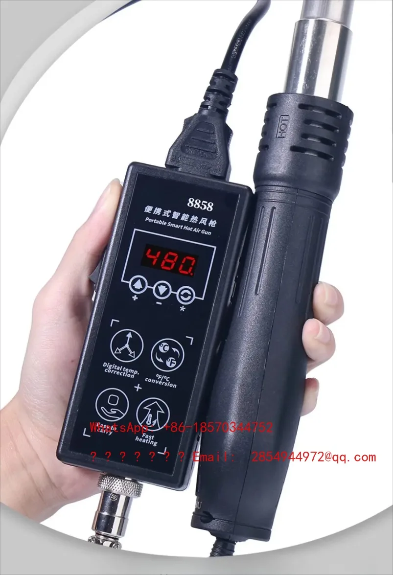 2026     Portable Hot Air Gun Welding Table Small Electronic Mobile Phone Repair Welding Air Gun Mini