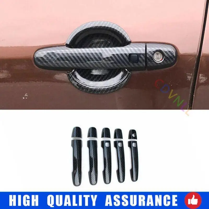 

Для Toyota RAV4 2006-2012 внешняя дверная ручка из углеродного волокна F для Ram e Trim 10X-