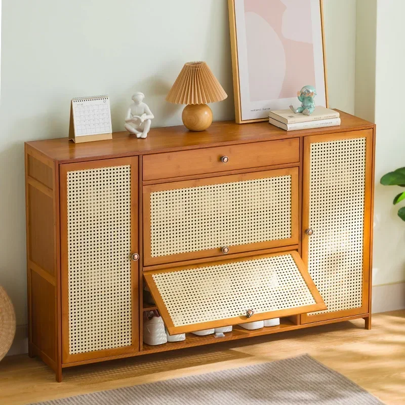 

Stable Shoe rack household economical indoor simple door storage large capacity multi-layer shoe cabinet with cabinet door