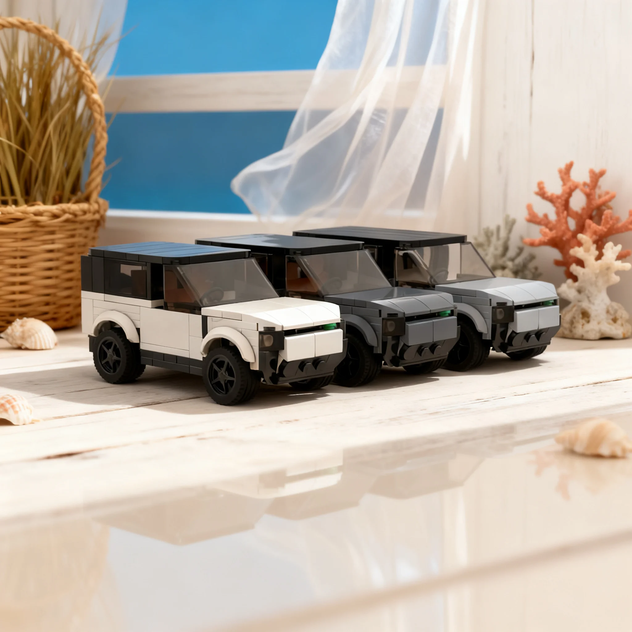 688pcs MOC Defender Bundle Cars Model Toys Building Blocks Construction Christmas Gifts Craft Birthday 3D Art Idea Assemble