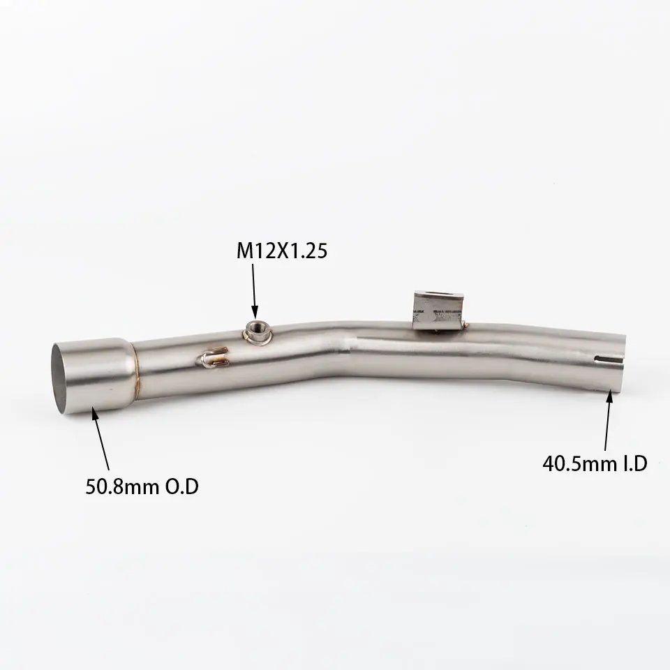 Motorcycle exhaust link pipe mid pipe FOR ROYAL ENFIELD BEAR 650 2025-2026 bear 650 exhaust Compatible with Euro 5 and Euro 5+