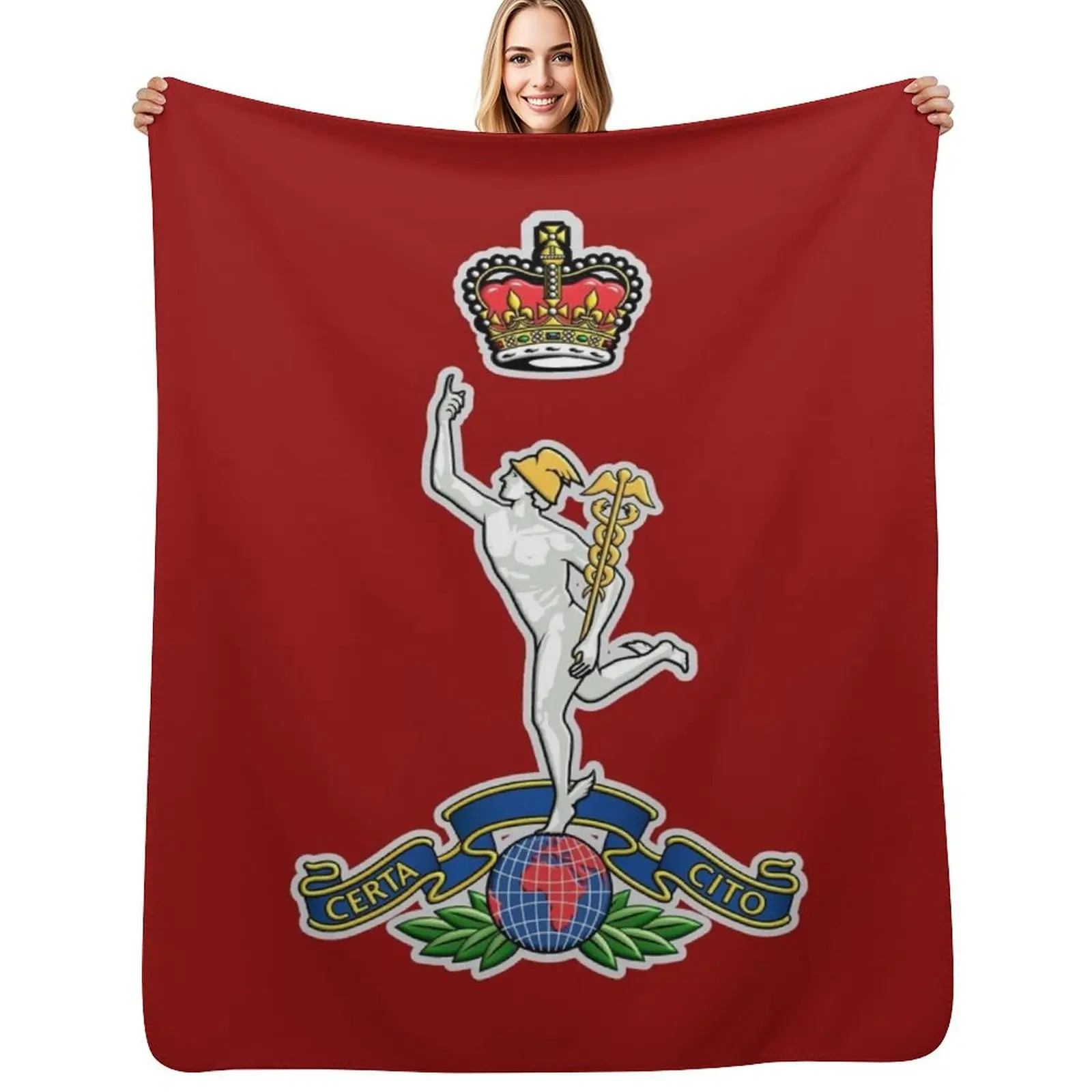 

ROYAL CORPS OF SIGNALS Throw Blanket christmas decoration Luxury St valentine gift ideas halloween Blankets