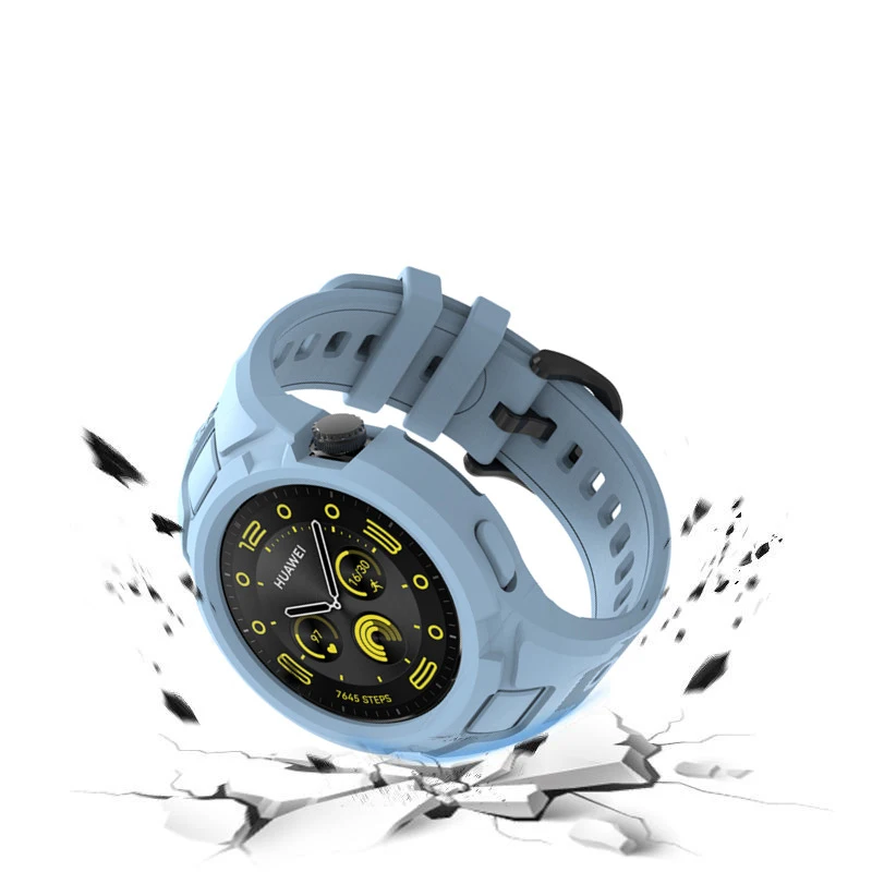 TPU Frame Shell Cover Wrist Watchband Protector For Huawei Watch GT 5/4/3 GT5 GT4 46mm 41mm GT3 42mm Strap Band Wristband Case