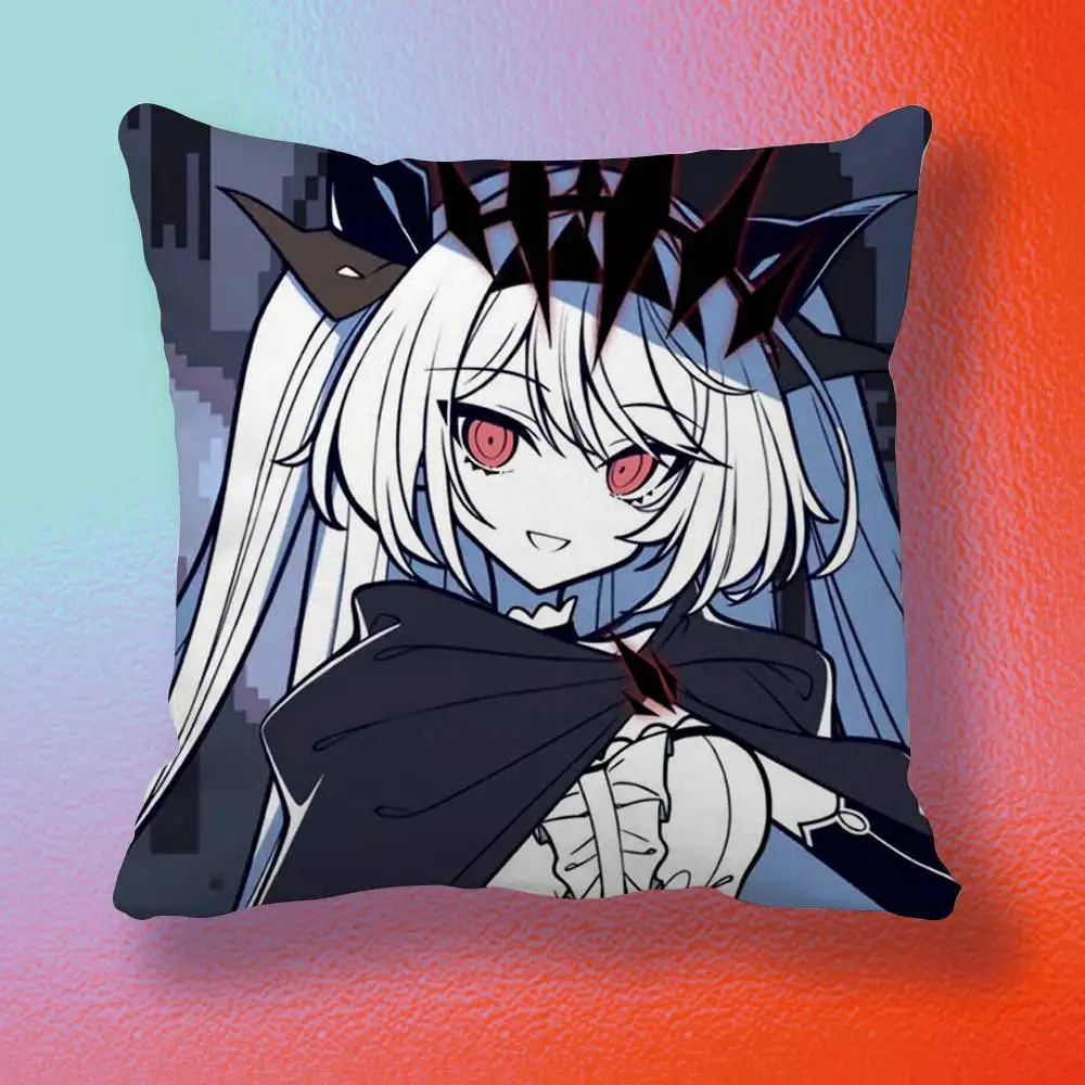 Kawaii Lilith Hot Game  Double-sided printed pillow cover Solid color minimalist pillowcase, fits all bedroom styles