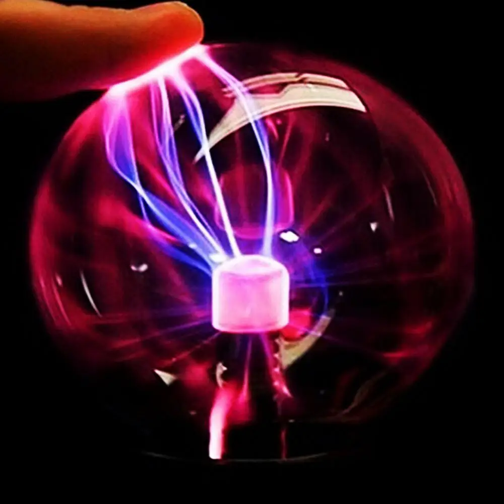 Lampe LED Plasma Magique en Clip avec Capteur Tactile, Luminaire Décoratif d'Nik, Idéal pour une Chambre à Coucher ou comme Cadeau d'Anniversaire ou de Noël
