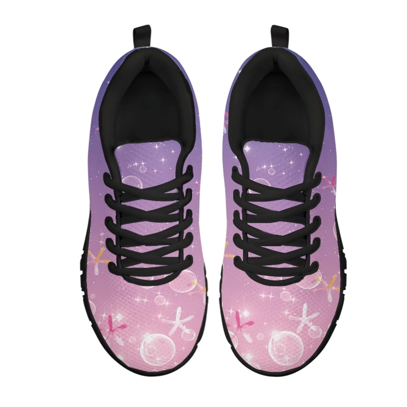 Coloranimal Dreamy Starry Sky Mens Healthcare Worker Sneakers Shock-Absorbing Tennis Shoe for Travel