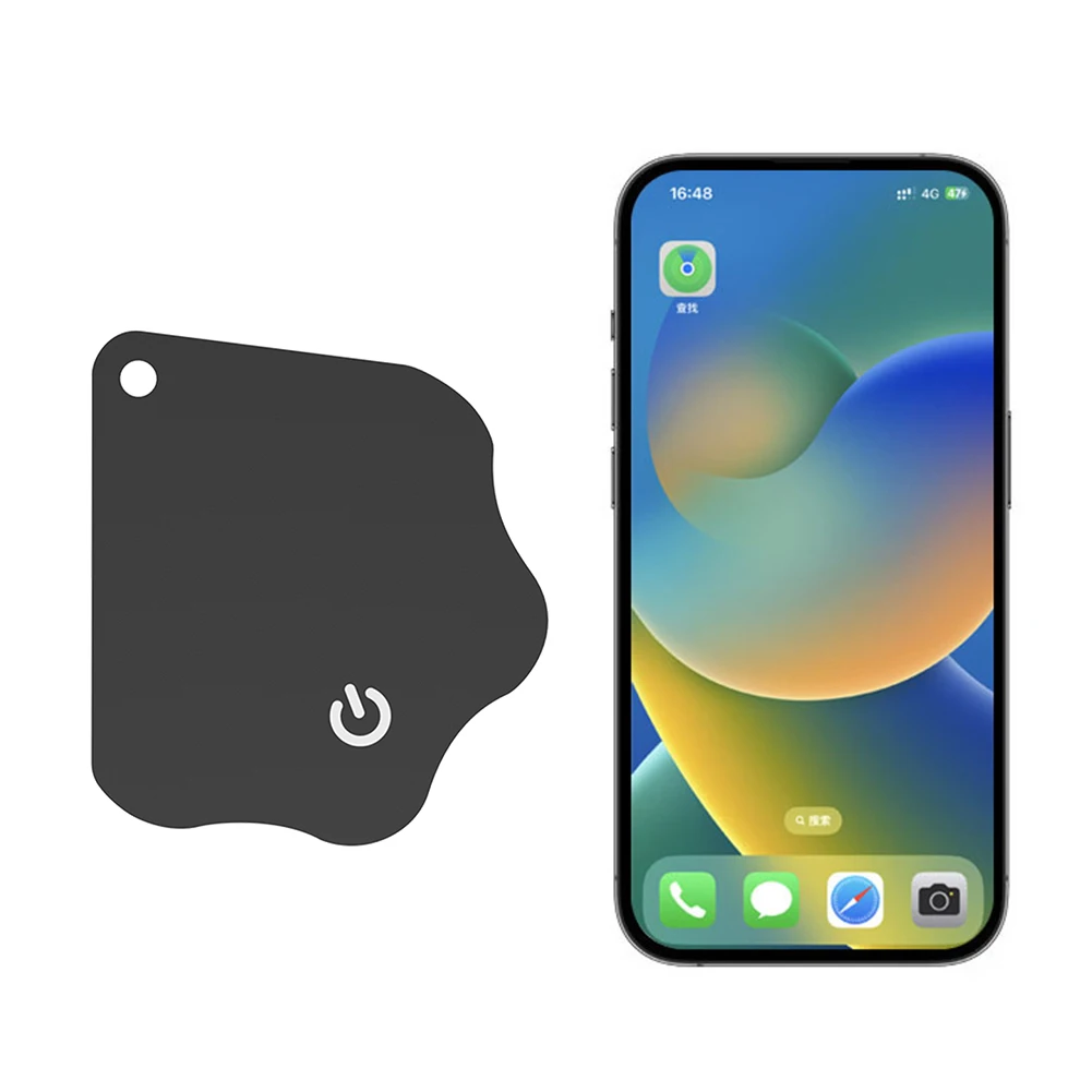 

Wireless Charging Item Card Finder Waterproof Works for Apple Find My Ultra Thin Tracker Wallet Anti-loss Card for Luggage Purse