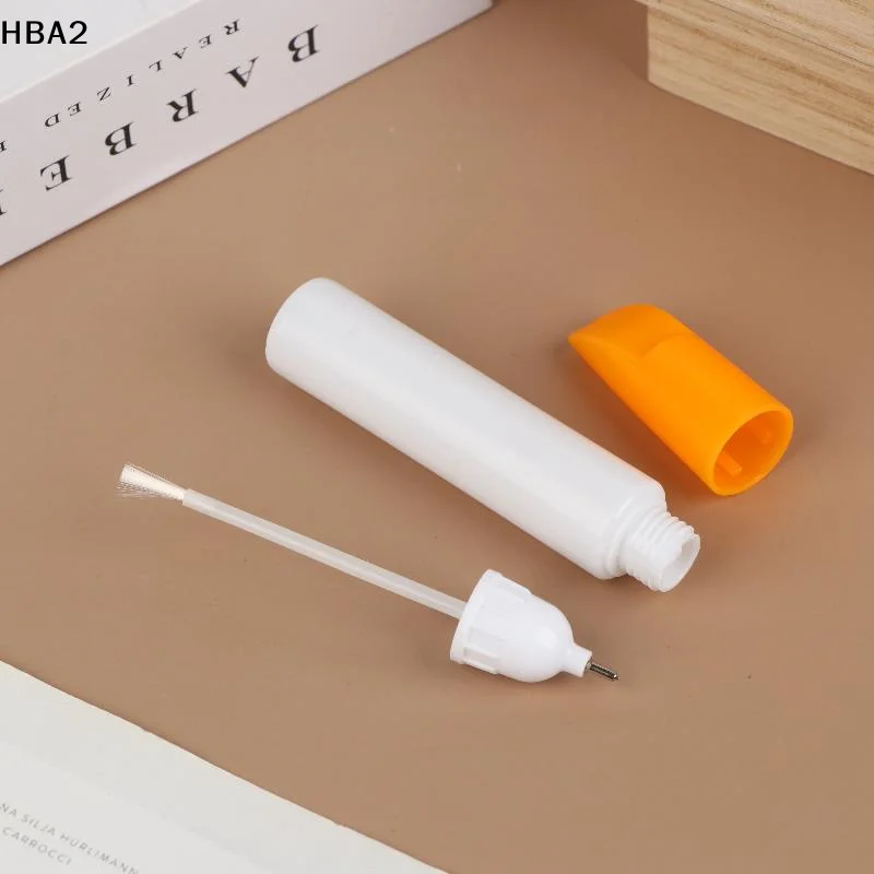 【H】1/5Pcs Empty Paint Bottle Repeatable Refillable Empty Pen Bottle With Brushes Empty Car Scratch Repair Pen