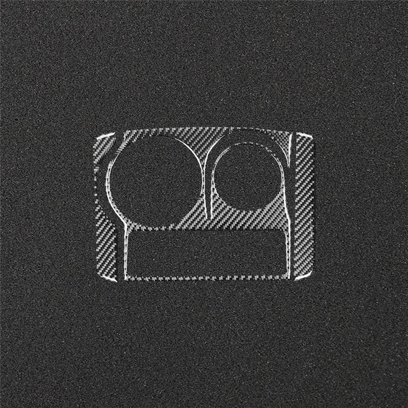 

Carbon Fiber For Toyota 4Runner 2010-2020 LHD Center Control Cup Holder Panel Cover Interior Accessories