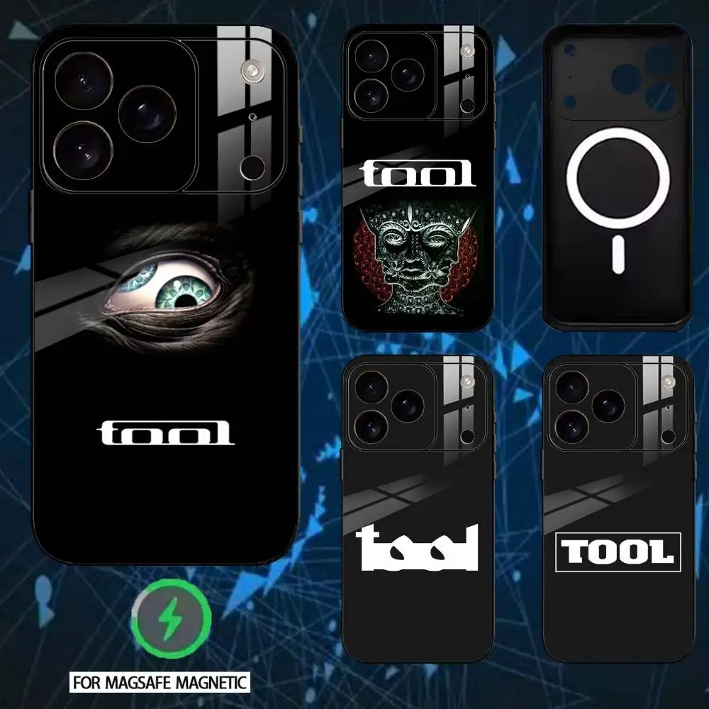 

T-Tool Band Fear Inoculum Phone Case For iPhone 17/16/15/14/13/12/Plus/Pro/Max for Magnetic Wireless Charging