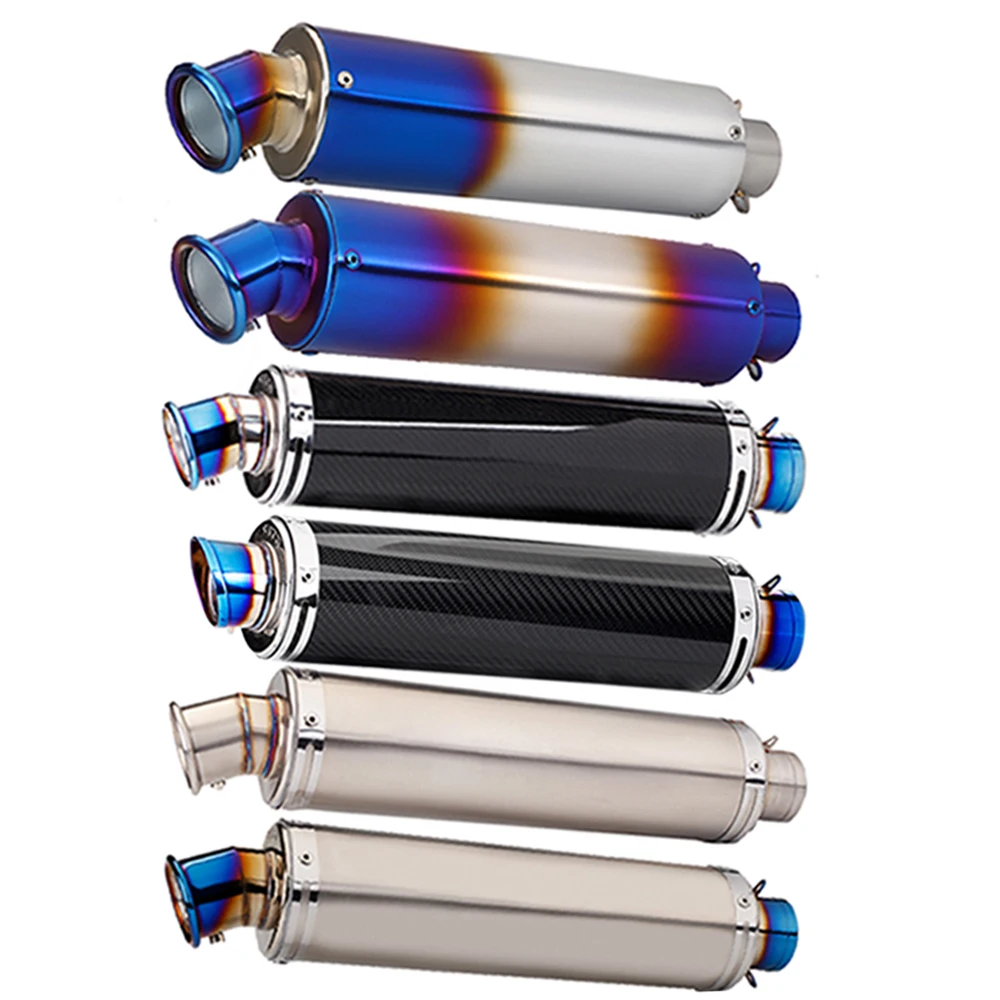 

Motorcycle exhaus Universal 36-51mm t with Db killer muffler for Z900 GSXR1000 SV650 Z400 R6 R3 ZX6R ZX10 K7 CRF1000 MT07 T58