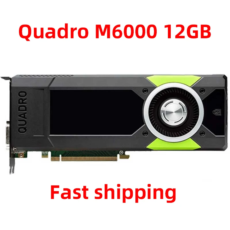 

1PCS For Quadro M6000 12GB professional graphics card VR design AI ligent UG modeling 3D redering