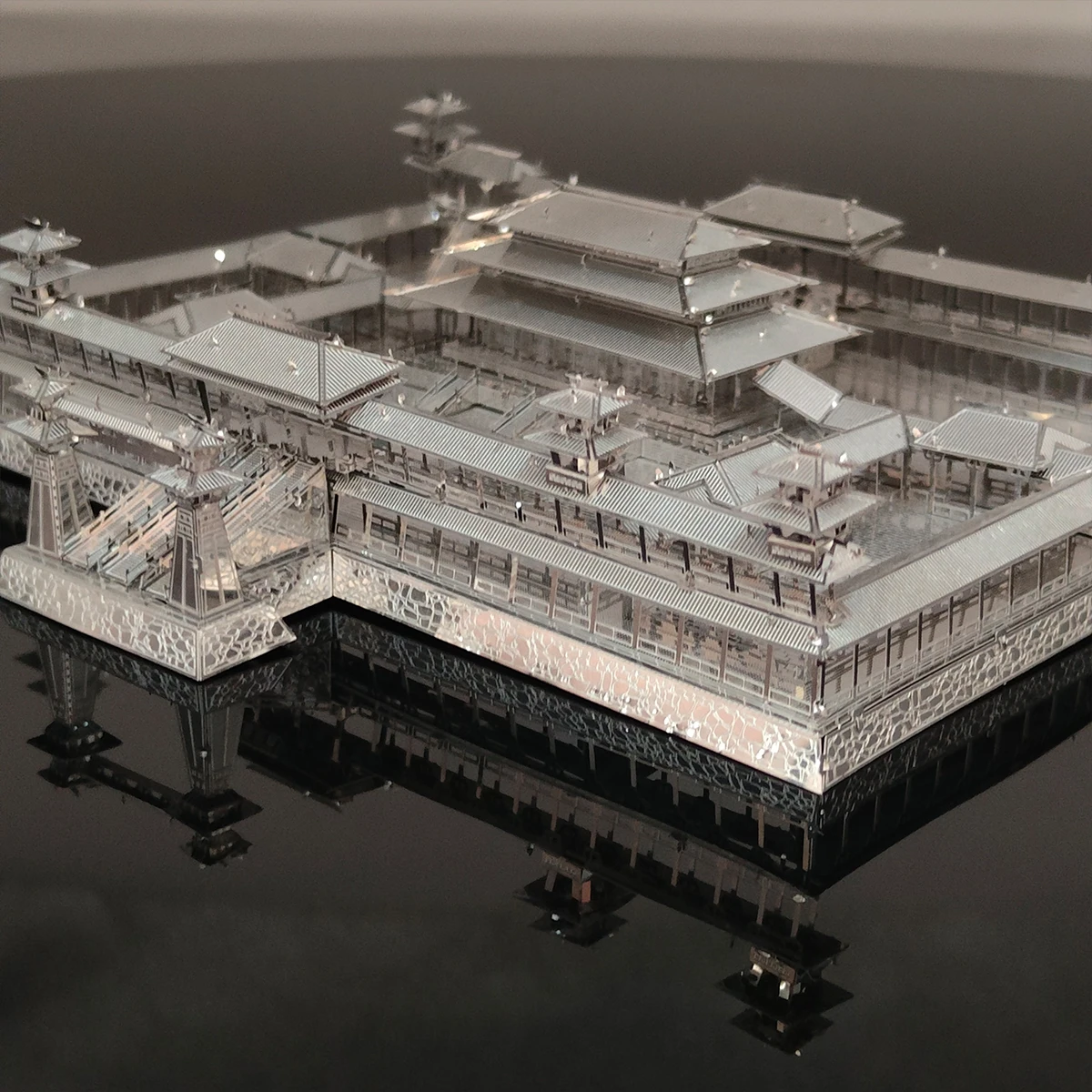 

Weiyang-Chinese Western Han Palace, Ancient Architecture, 3D Metal Puzzle DIY, Hand-assembled Model, High Challenge