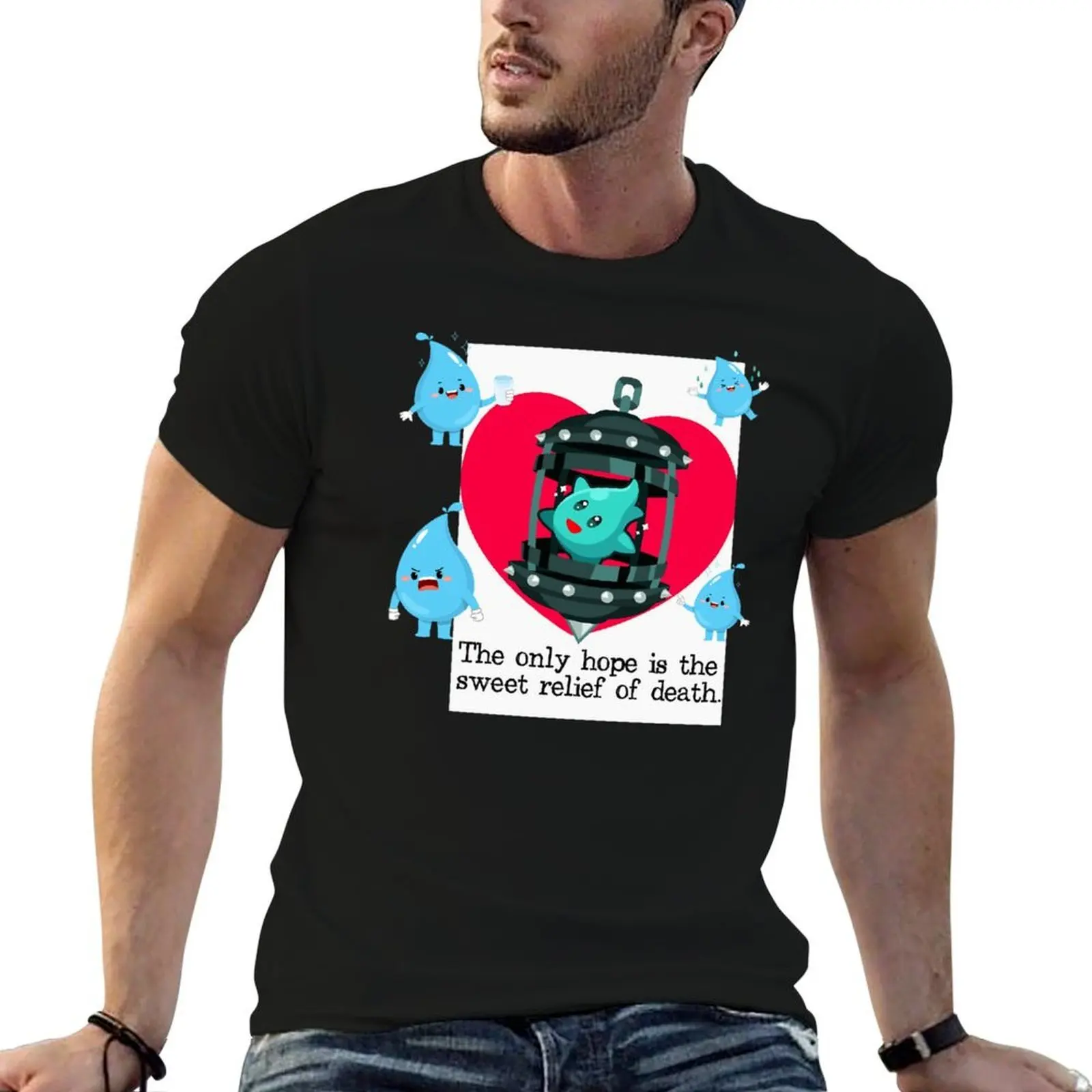 

sunshine, graphic anime shirt shirts cotton t t no only man darkness Lumalee man T-Shirt Kids - is There tshirt
