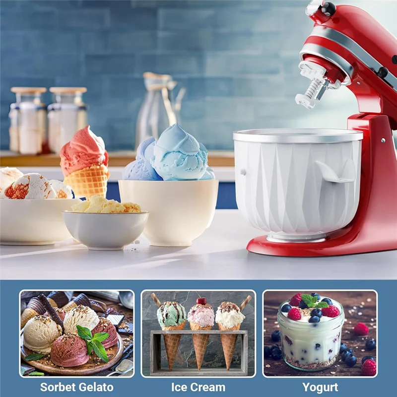 A05G-Bagian Pembuat Es Krim untuk Kitchenaid untuk Kitchenaid Perlengkapan Penggerak Es Krim Cocok Bagian Pembuat Es Krim Kitchenaid
