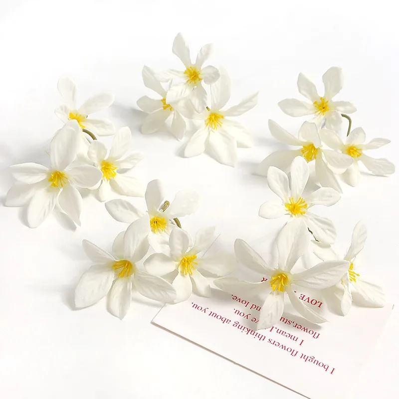 10/20pcs Gänseblümchen künstliche Blumen Köpfe Hochzeits dekorationen Blumen Wand dekoration Wohnkultur DIY Handwerk Kranz Girlande Zubehör – Detail 13